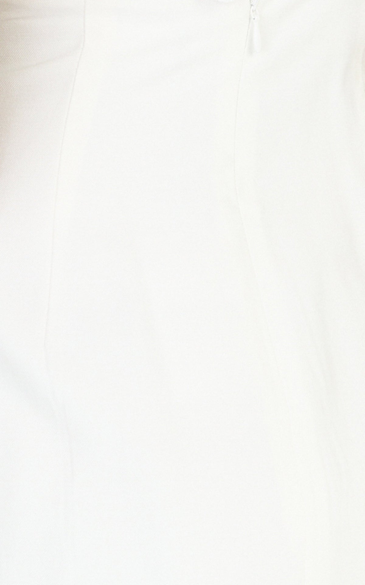 Tracey Mini Dress - Fit And Flare Dress in White