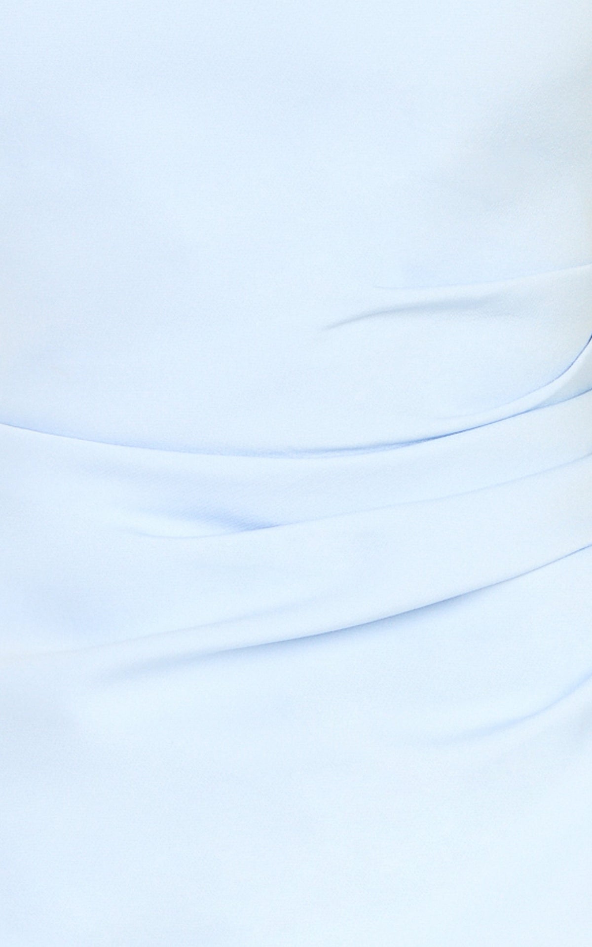 Sandy Maxi Dress - Sweetheart Neckline Halter Dress in Light Blue