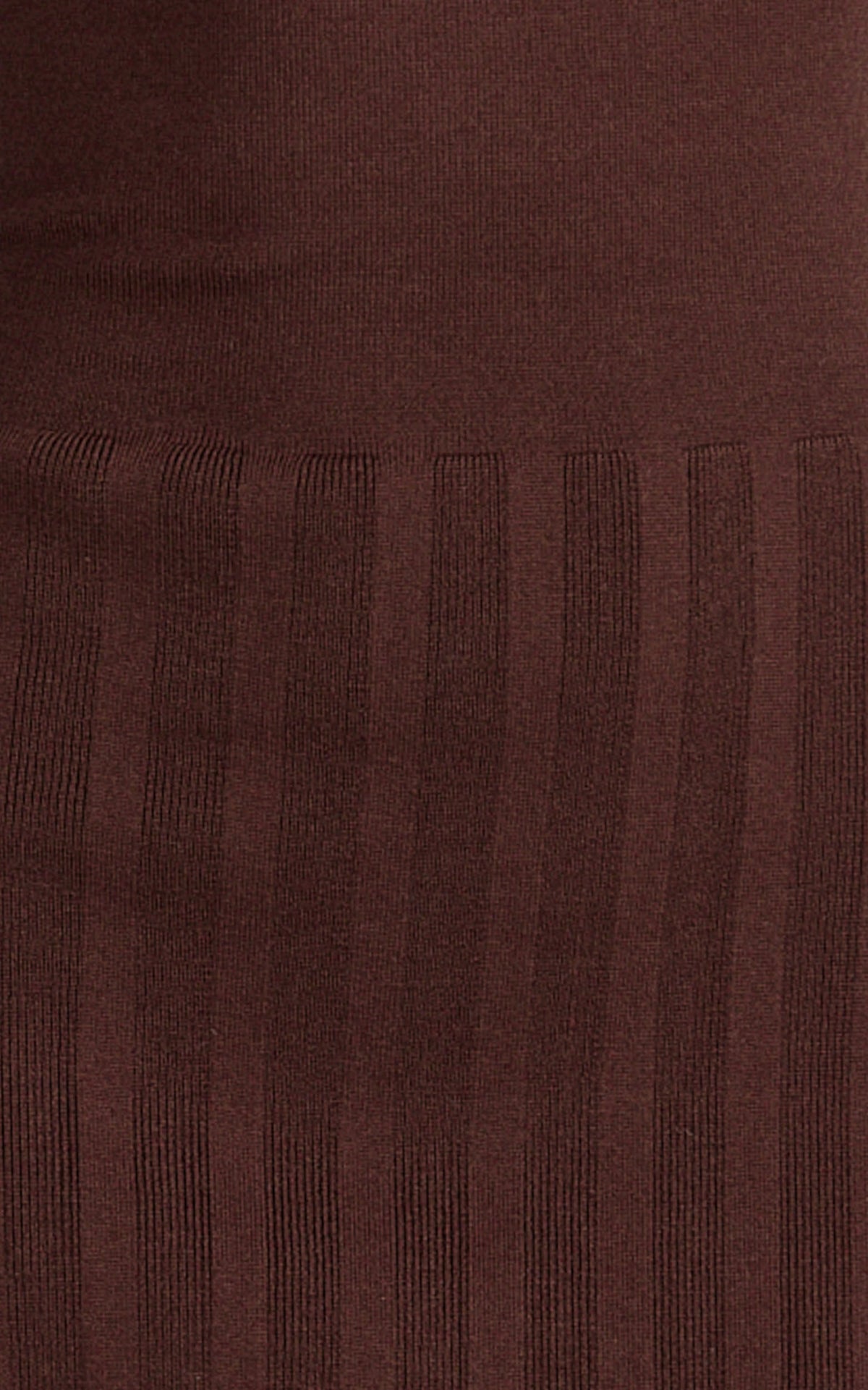 Jadey Midi Dress - Cap Sleeve Pleated Dress in Chocolate