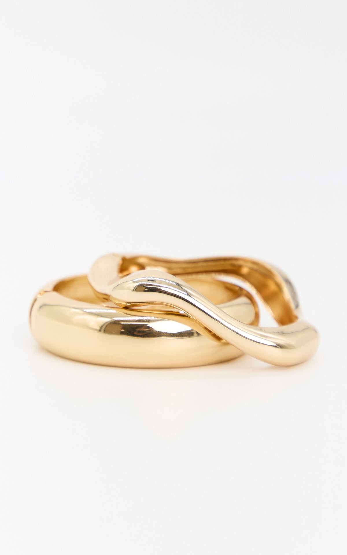 Simona Bangles - 2 Pack Bangles in Gold