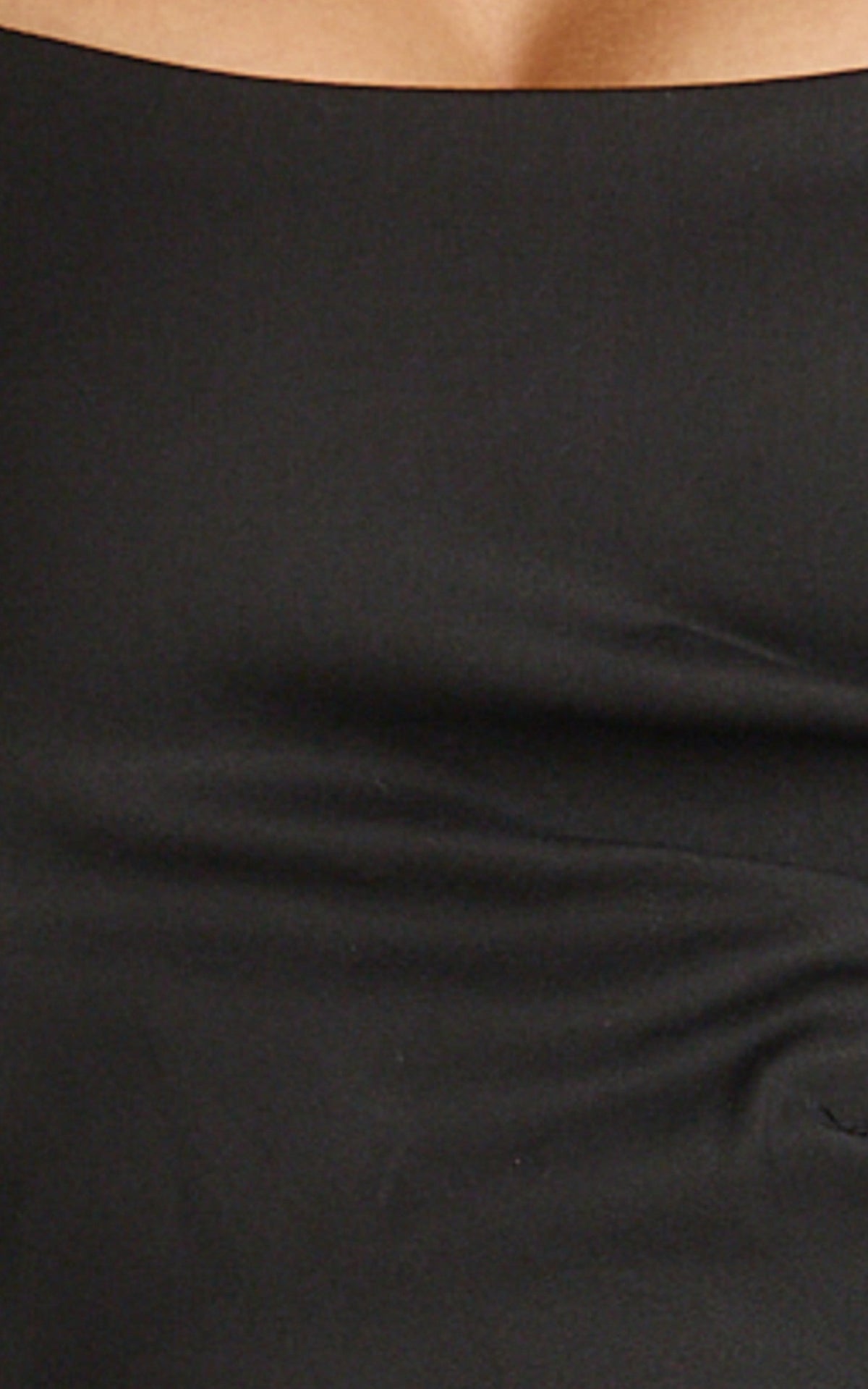 Pietra Top - Strapless Structured Top in Black
