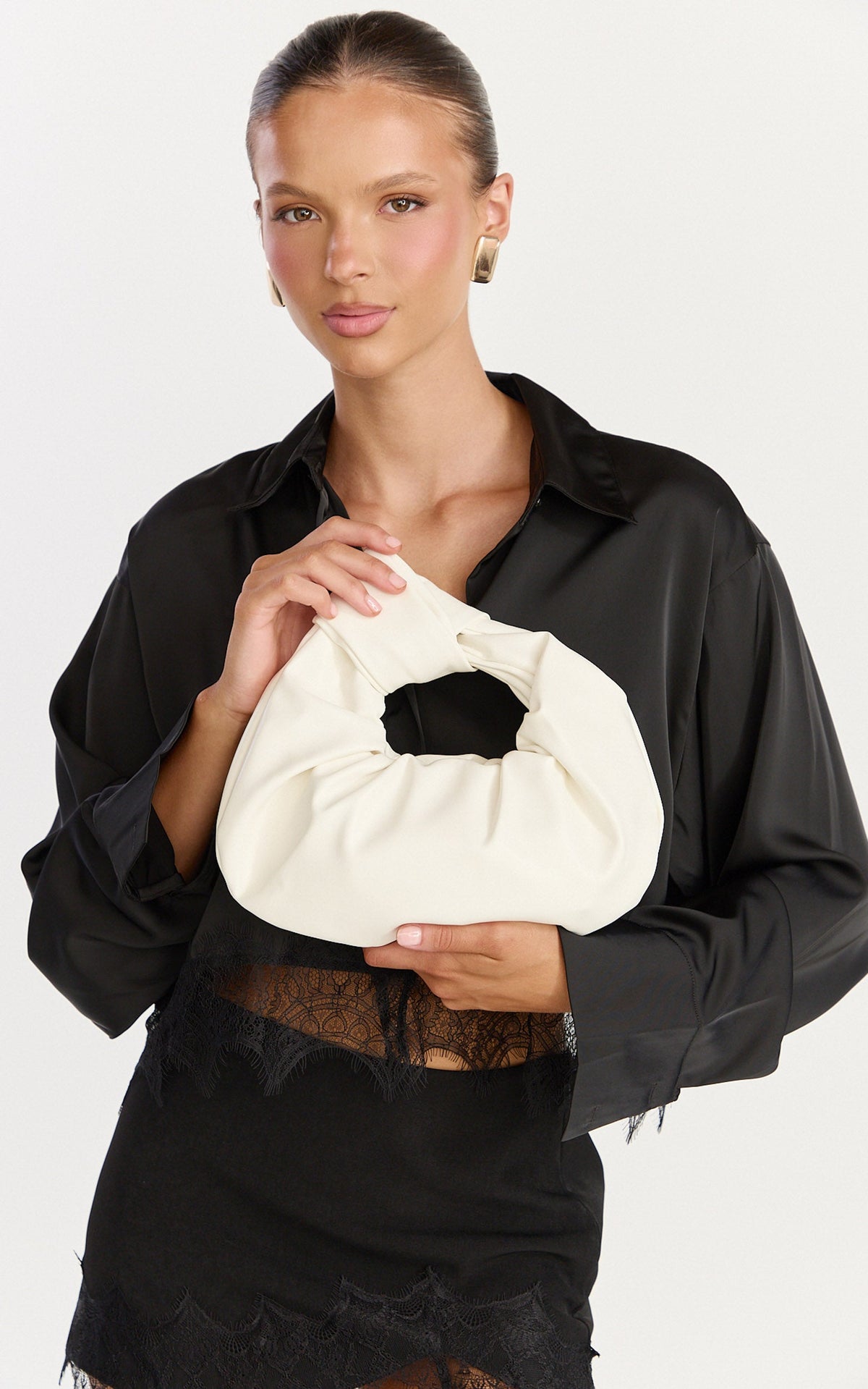Eleanor Bag - Handle Bag in White