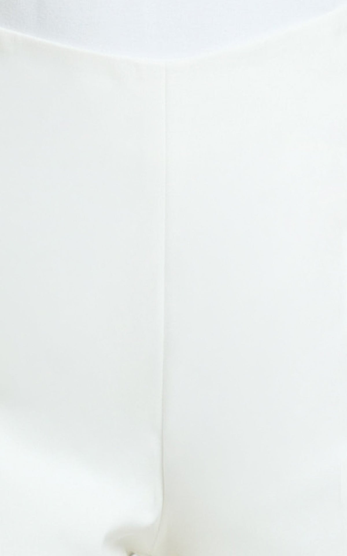 Cassandra Shorts - High Waisted Fitted Micro Shorts in White