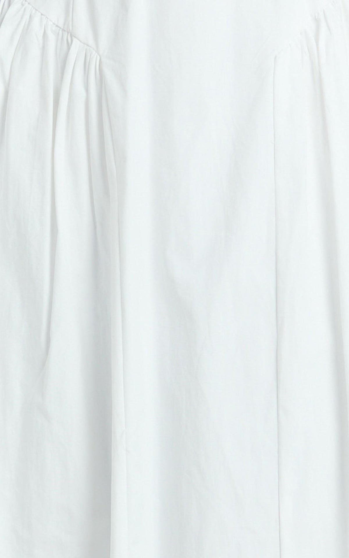 Danielle Midi Dress - Halter Neck Fit And Flare Dress in Off White