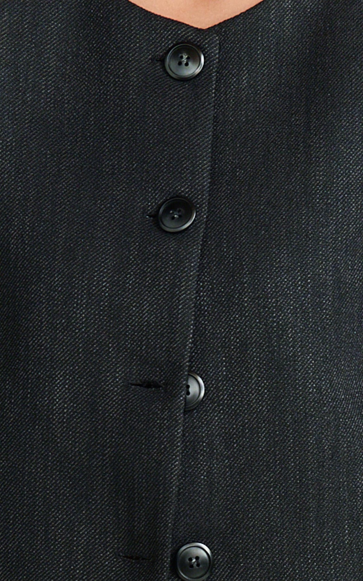 Halsey Jacket - Short Sleeve Structured Jacket in Black