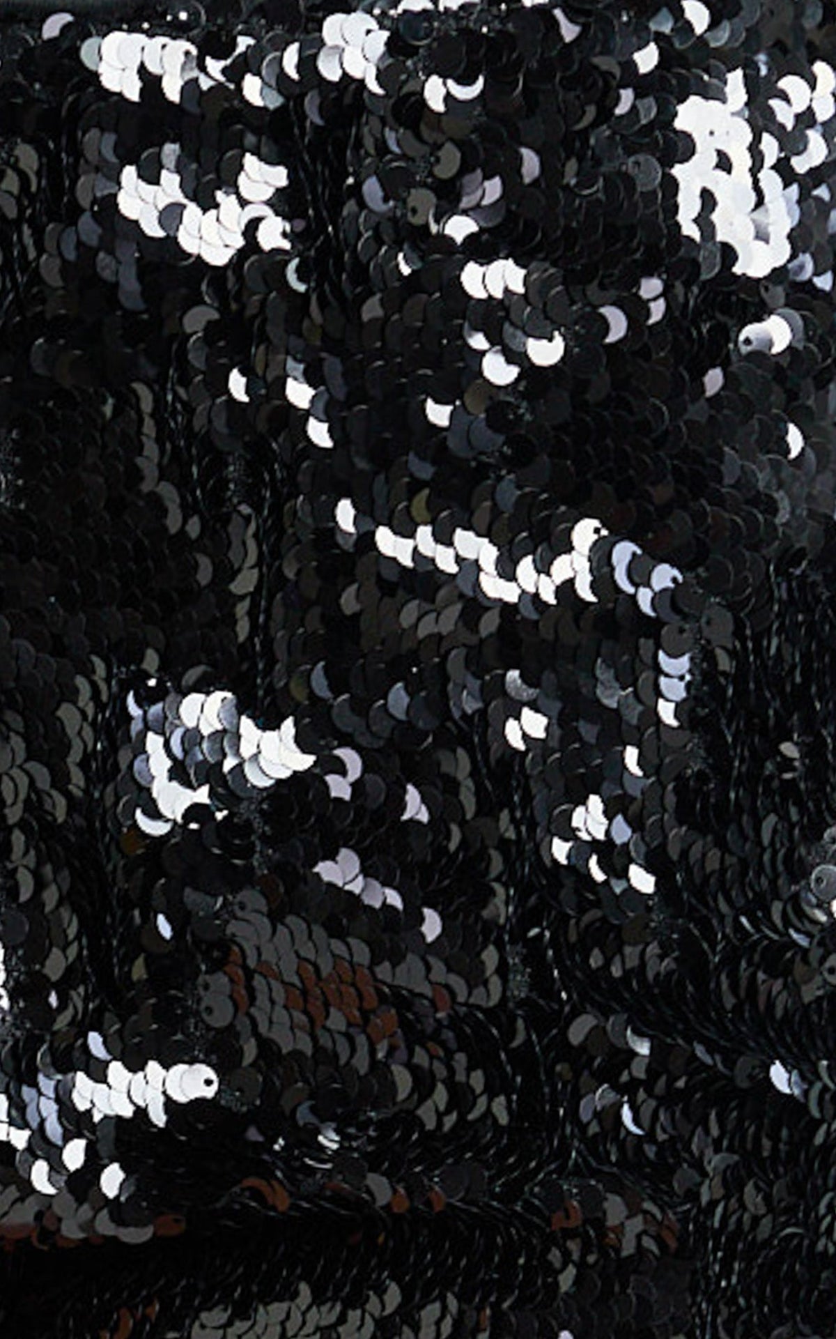 Karine Shorts - Sequin Micro Shorts in Black