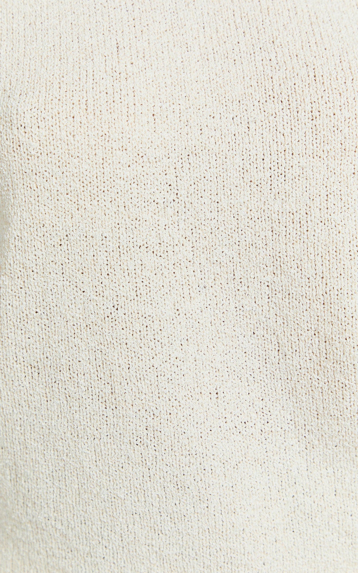 Marilou Top - Knit Off Shoulder Top in Cream