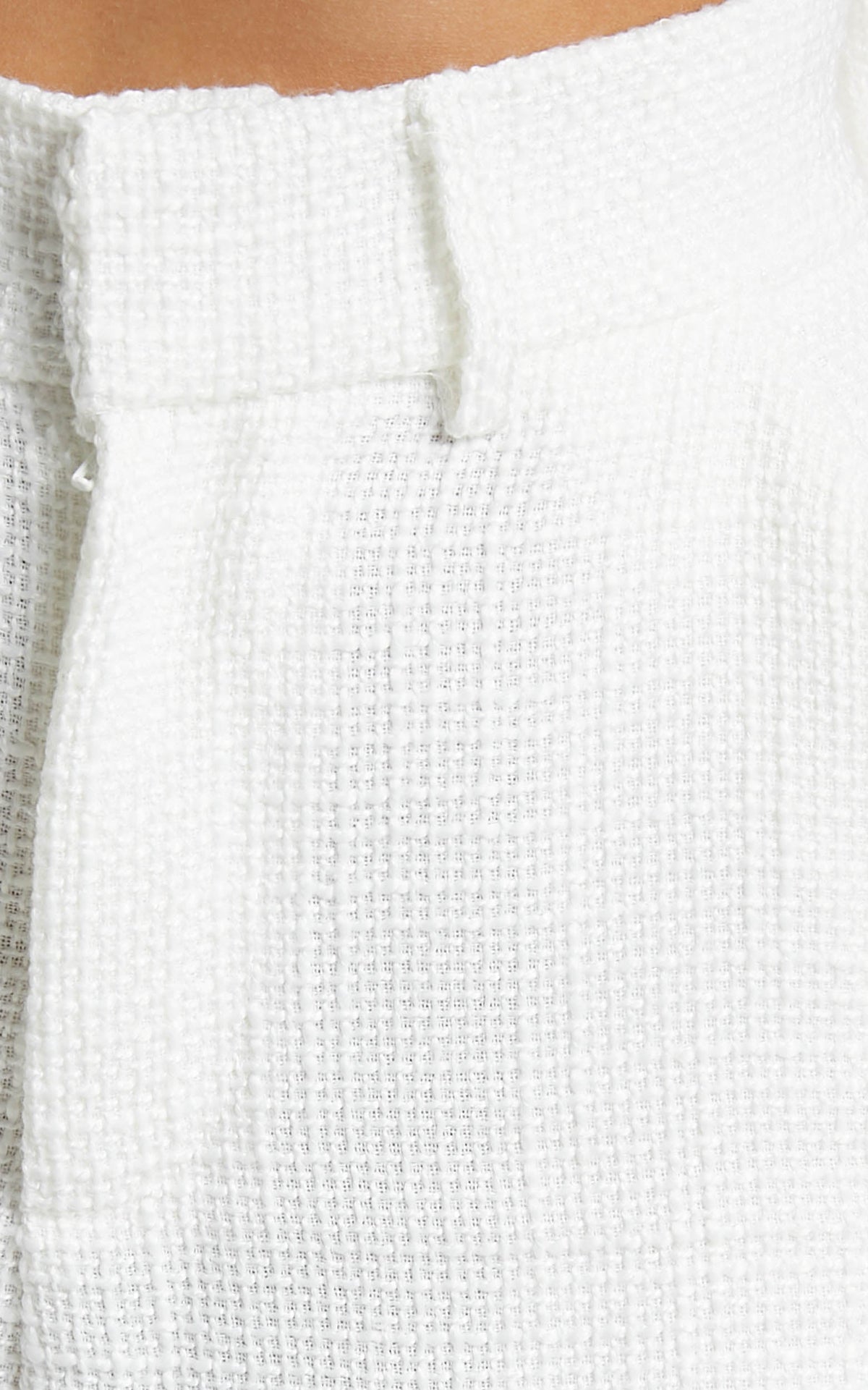 Melbourne Two Piece Set - Twill Two Piece Short Set in White