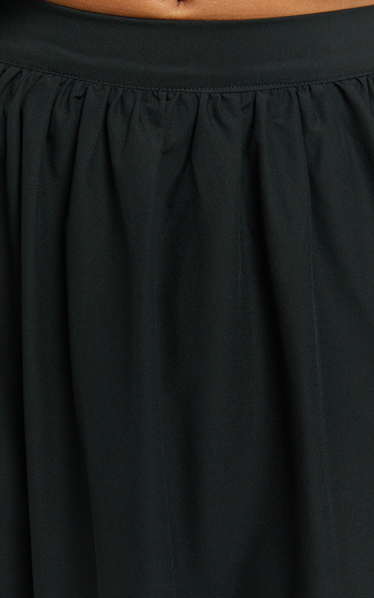 Preston Maxi Skirt - Full Aline Skirt in Black