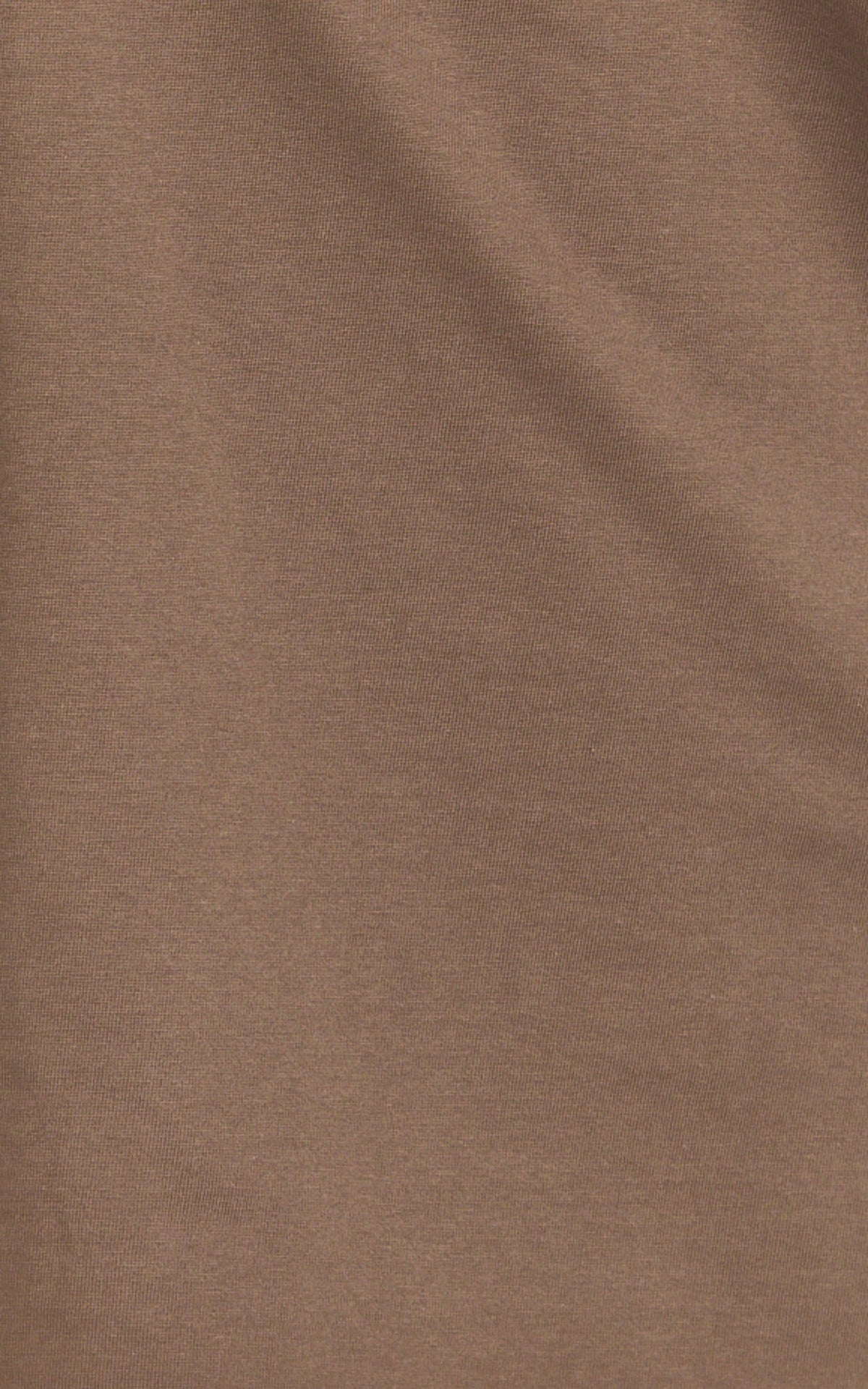 Ruby Top - Off Shoulder Asymmetrical T-shirt in Chocolate