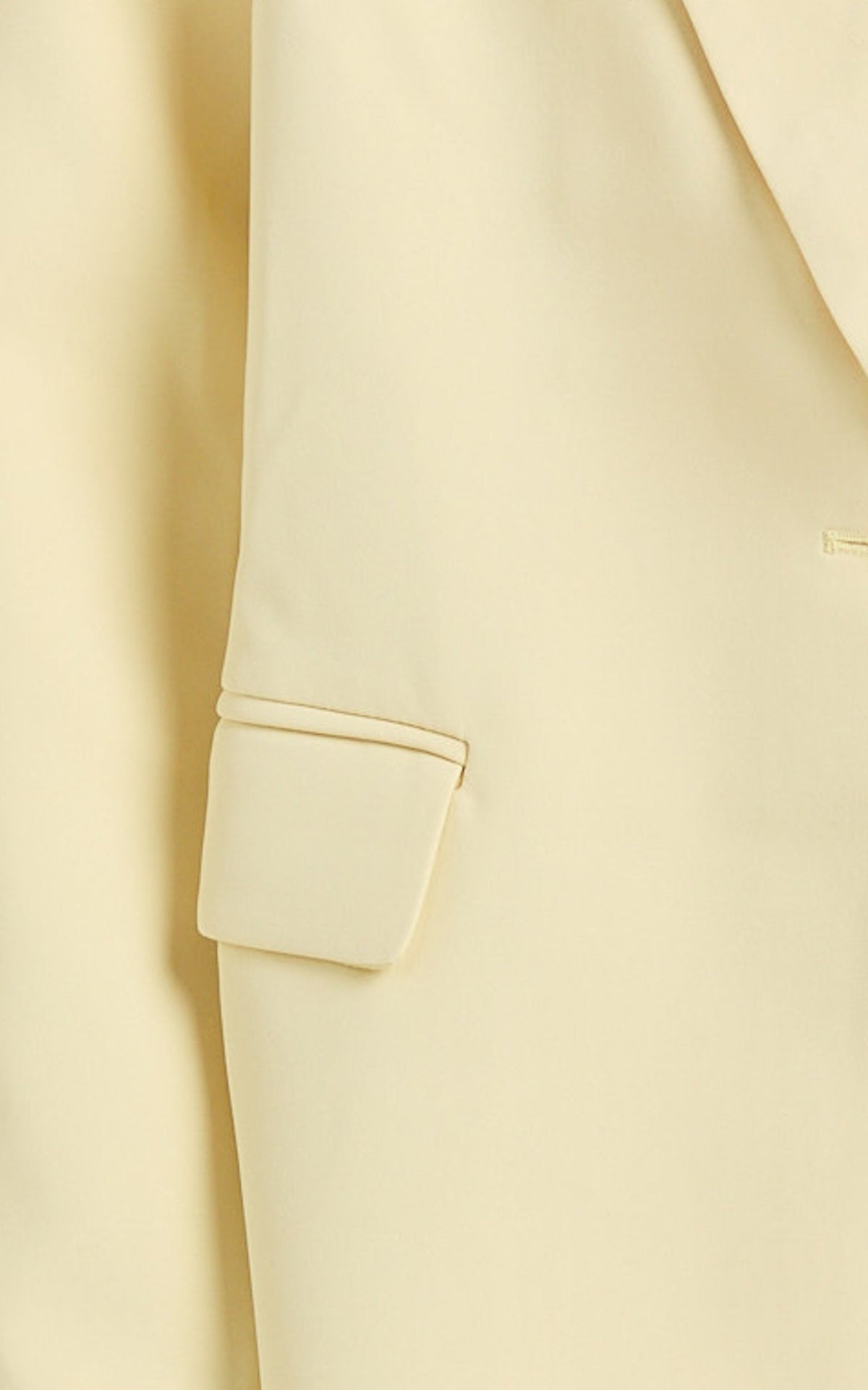 Selena Blazer - Oversized Single Breasted Blazer in Lemon