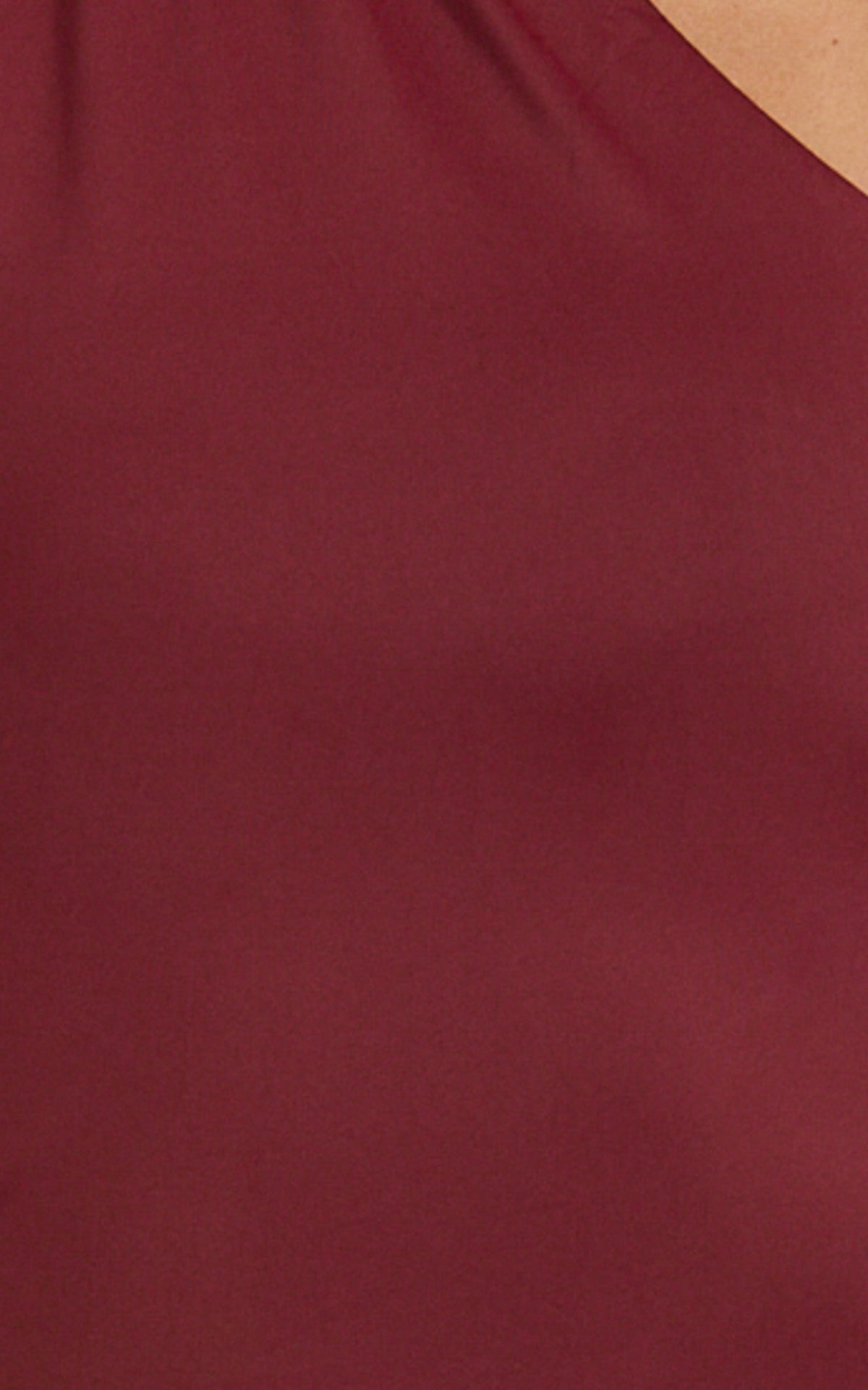 Seraphine Maxi Dress - Halter Neck Low Back Fit And Flare Dress in Wine