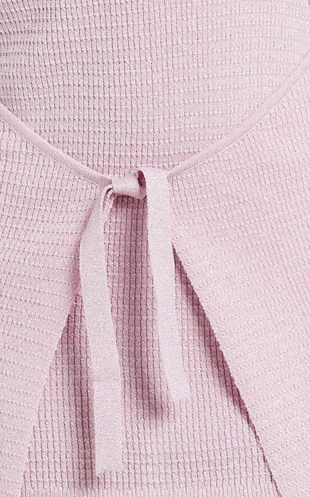 Tash Mini Dress - Strapless Skirt Wrap Dress in Pink