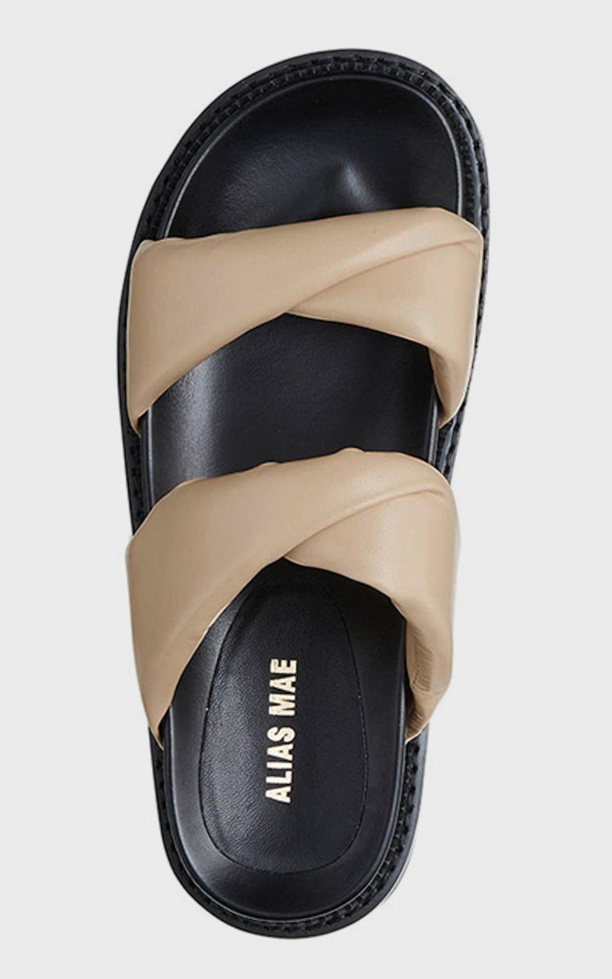Alias Mae - Paris Slides in Natural Leather