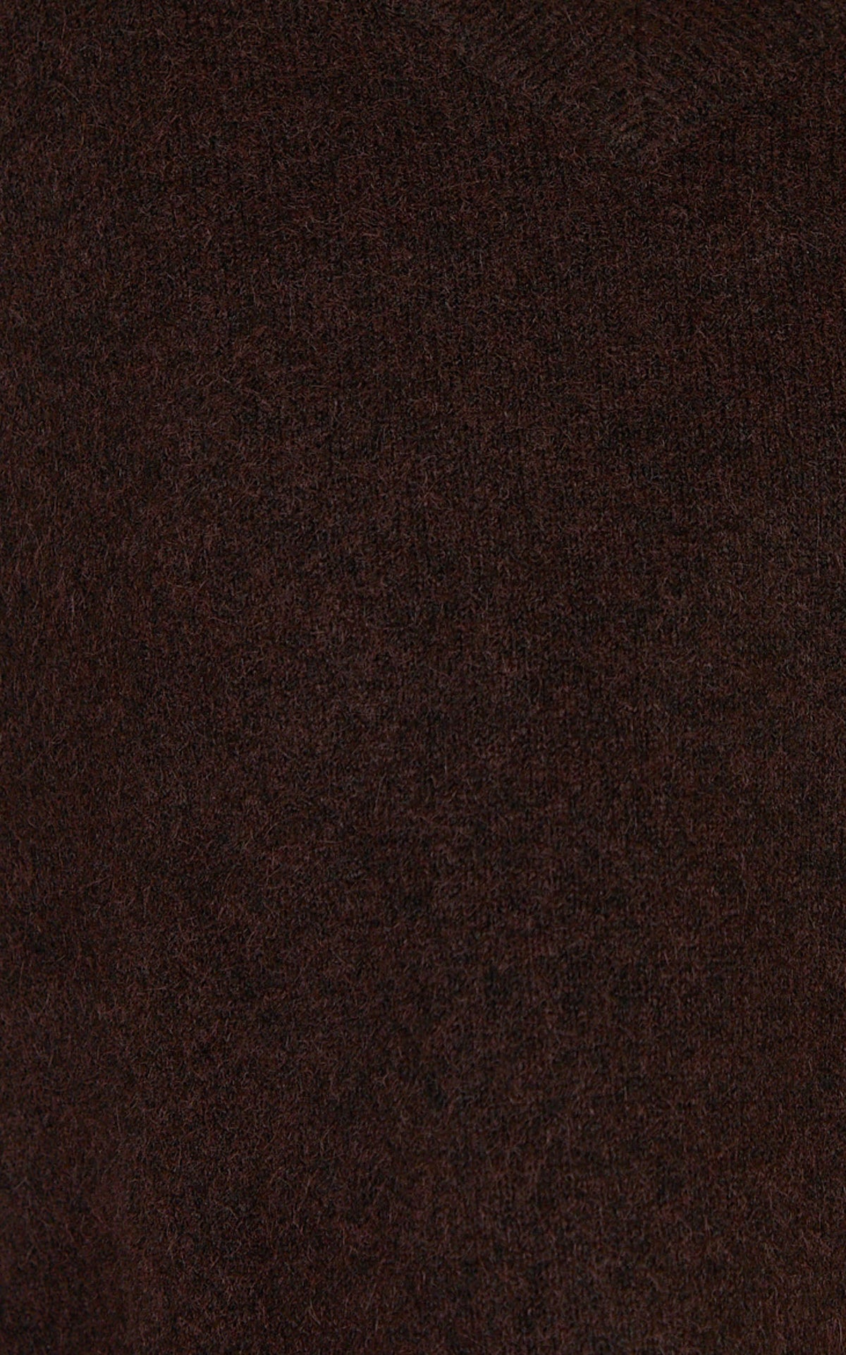 Clementine Jumper - V Neck Knit Jumper in Chocolate