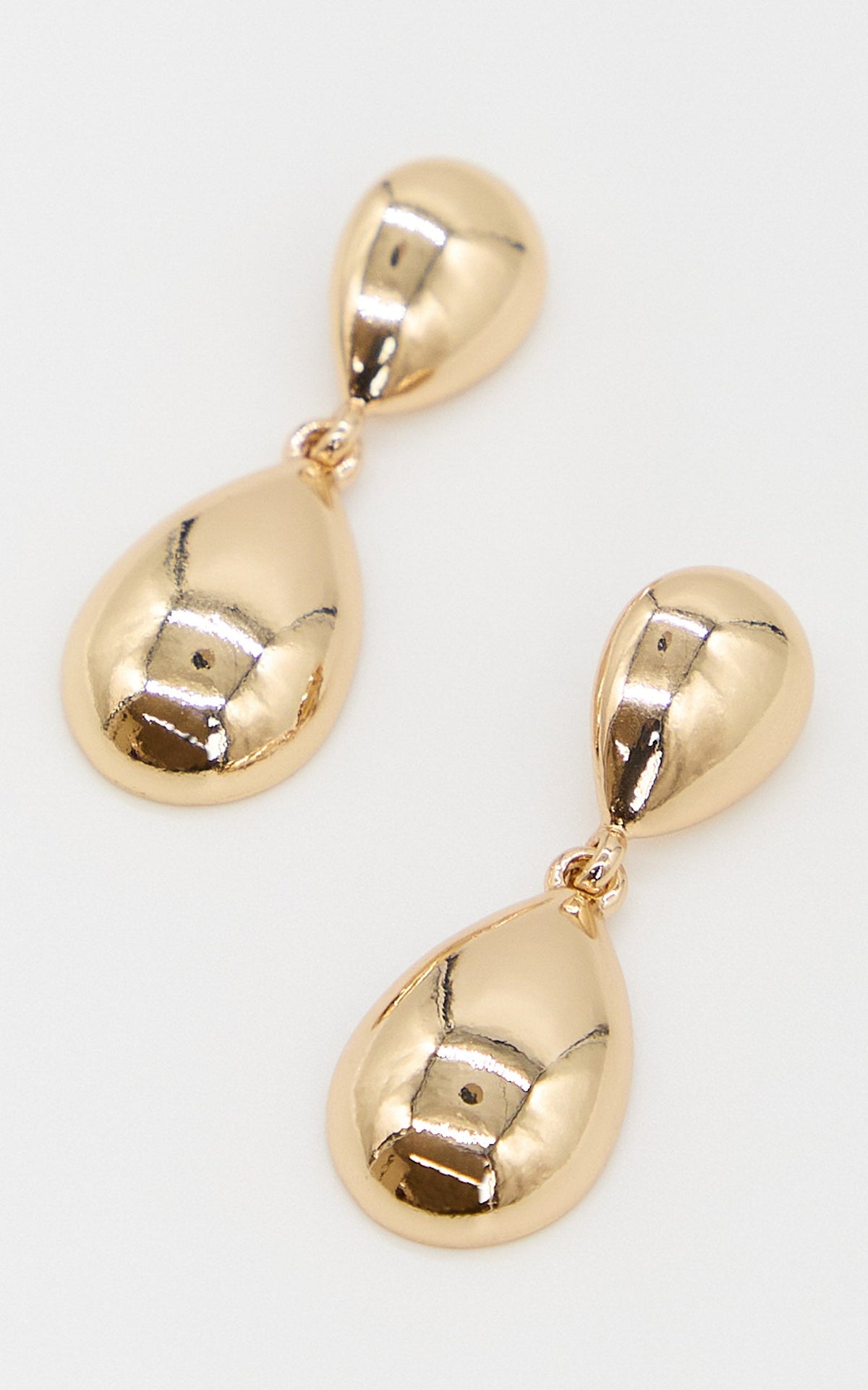 Alba Earrings - Statement Drop Earrings in Gold