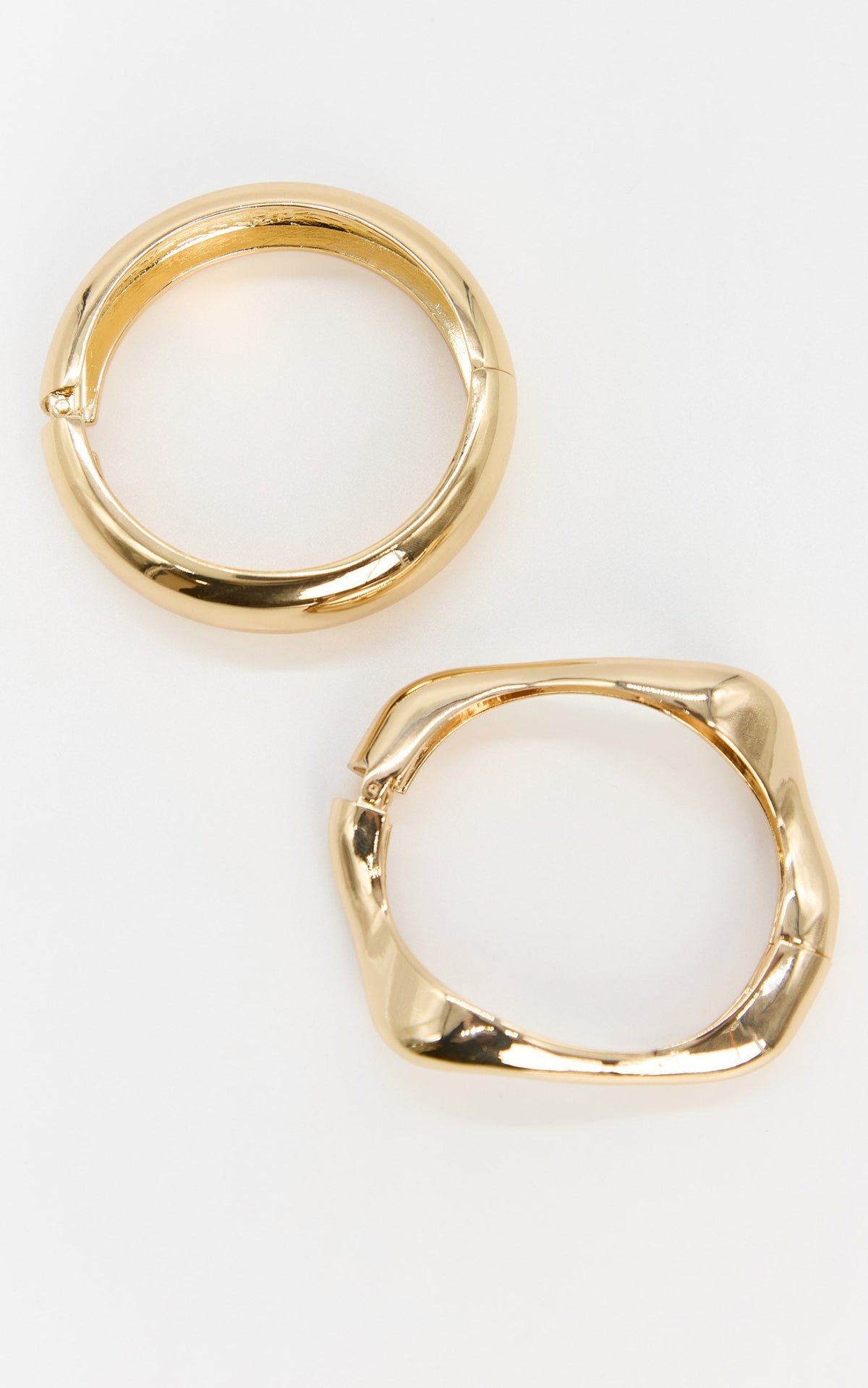 Simona Bangles - 2 Pack Bangles in Gold