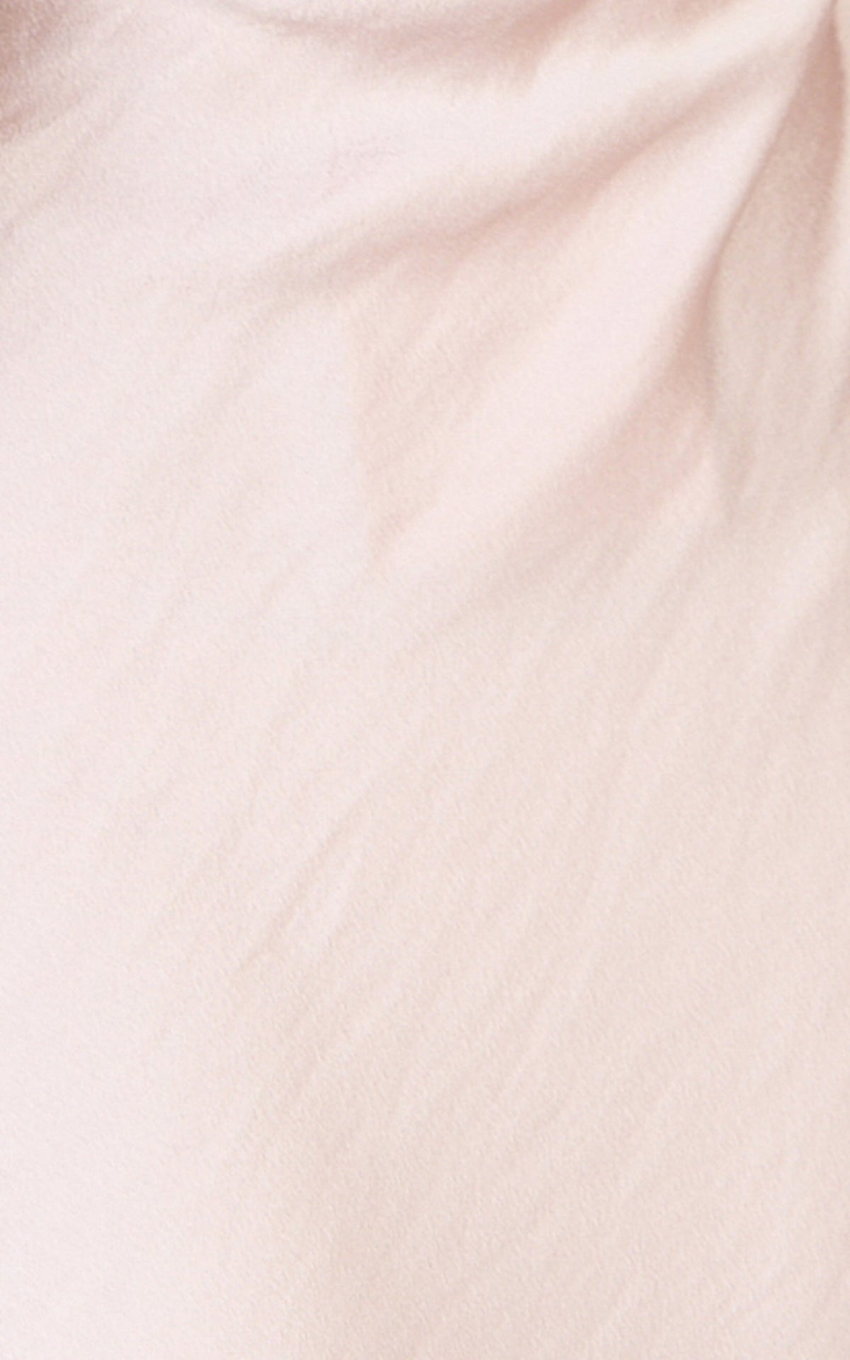 Khalani Midi Dress - Deep V Neck Satin Slip Dress in Light Pink