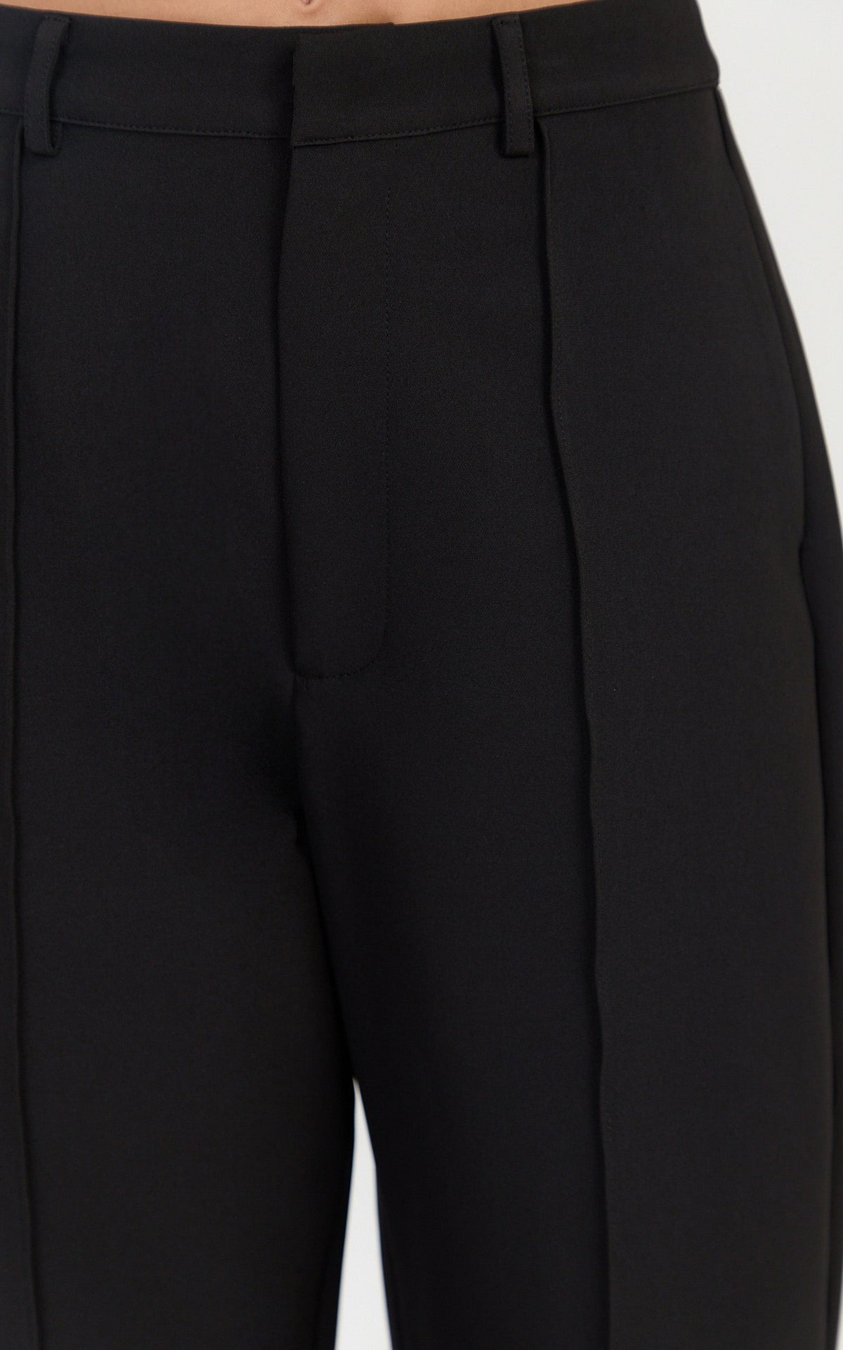 Rosalind Pants - Wide Leg Tailored Pants in Black