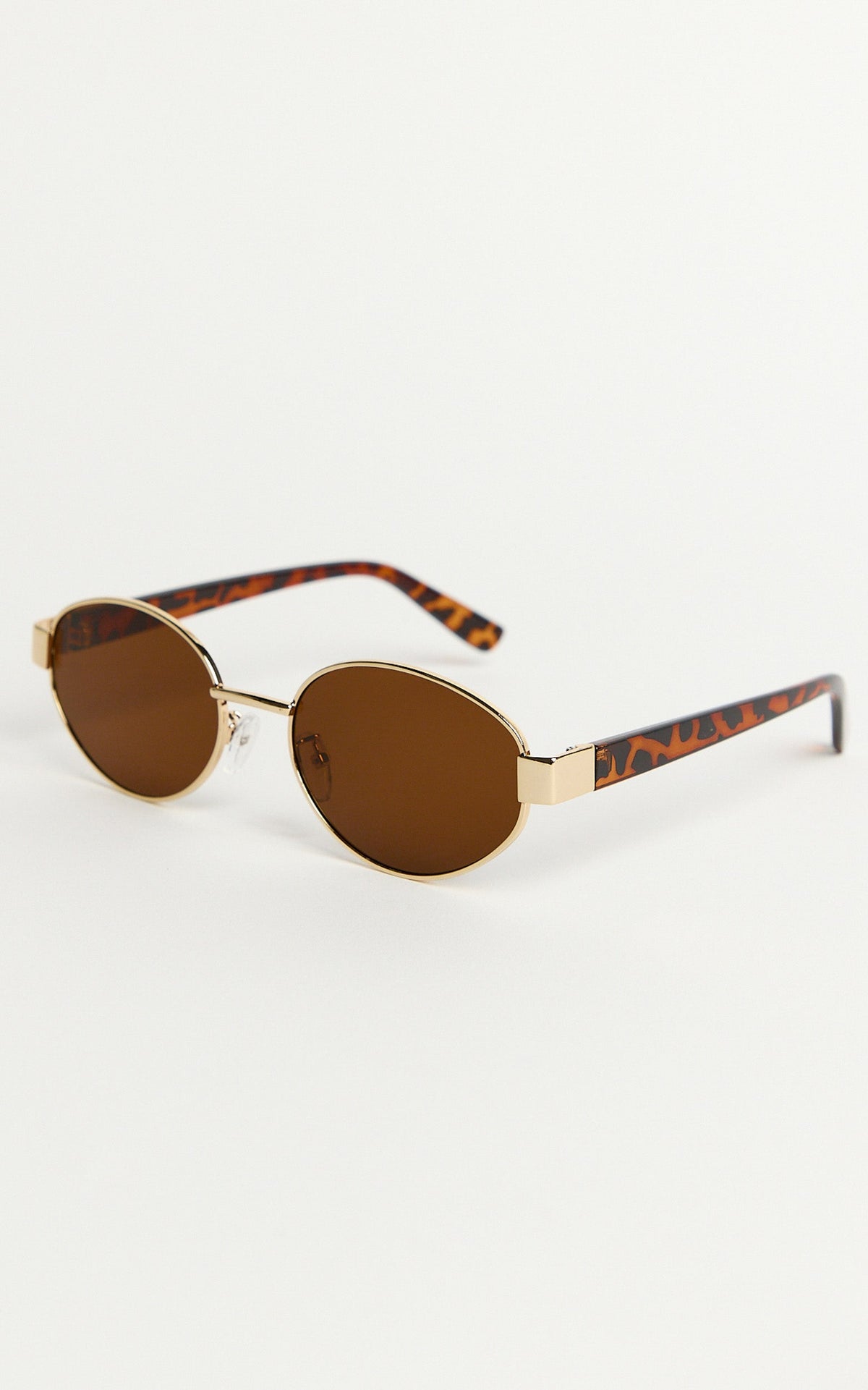 Henrietta Sunglasses - Round Sunglasses in Gold