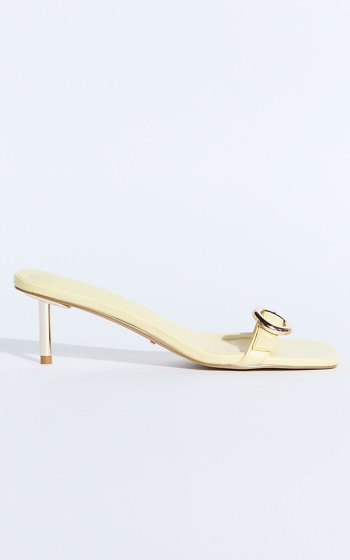 Billini - Lyon Heels with Hardware Detail in Daffodil