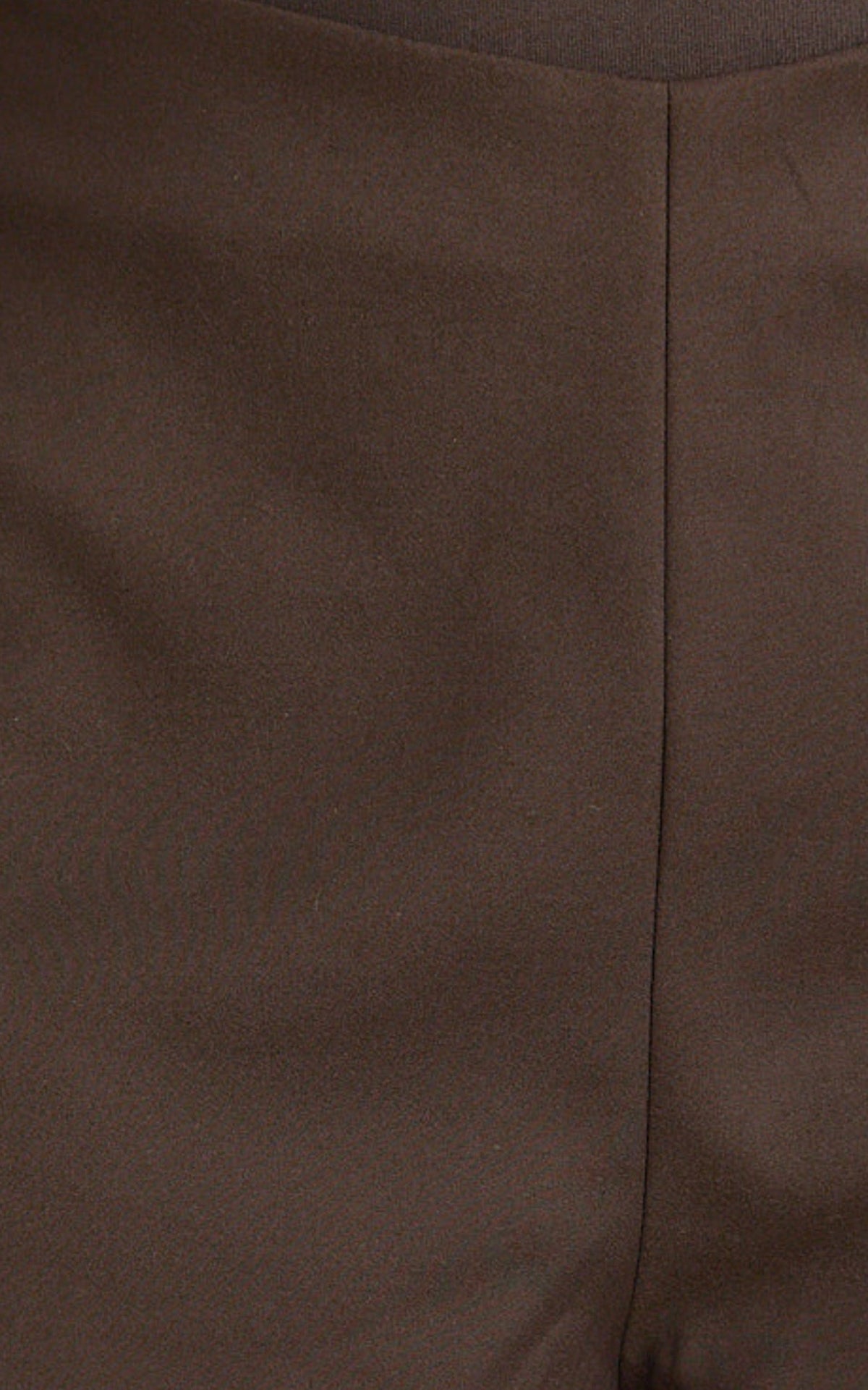 Cassandra Shorts - High Waisted Fitted Micro Shorts in Chocolate