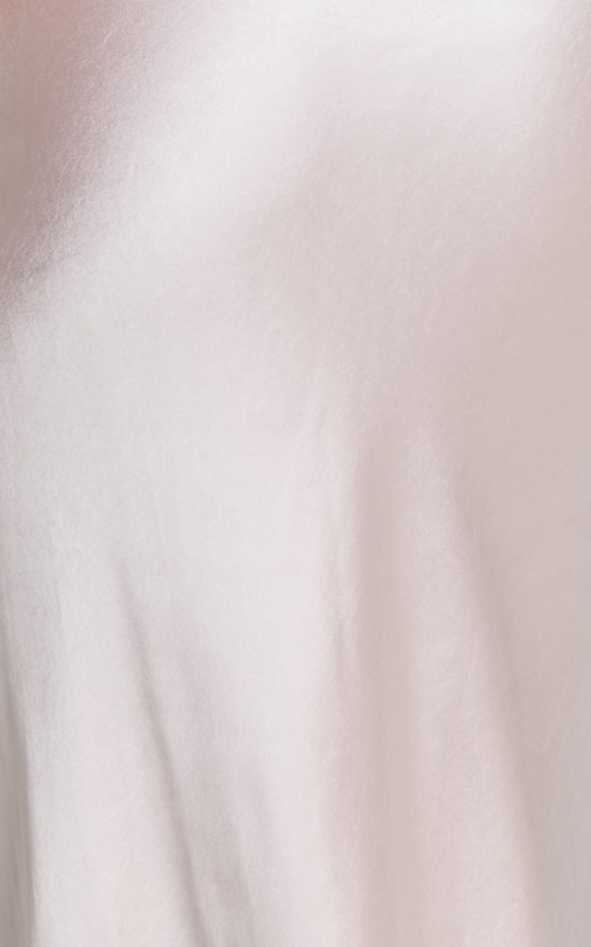 Charlita Maxi Dress - Strapless Cowl Back Satin Dress in Pale Pink