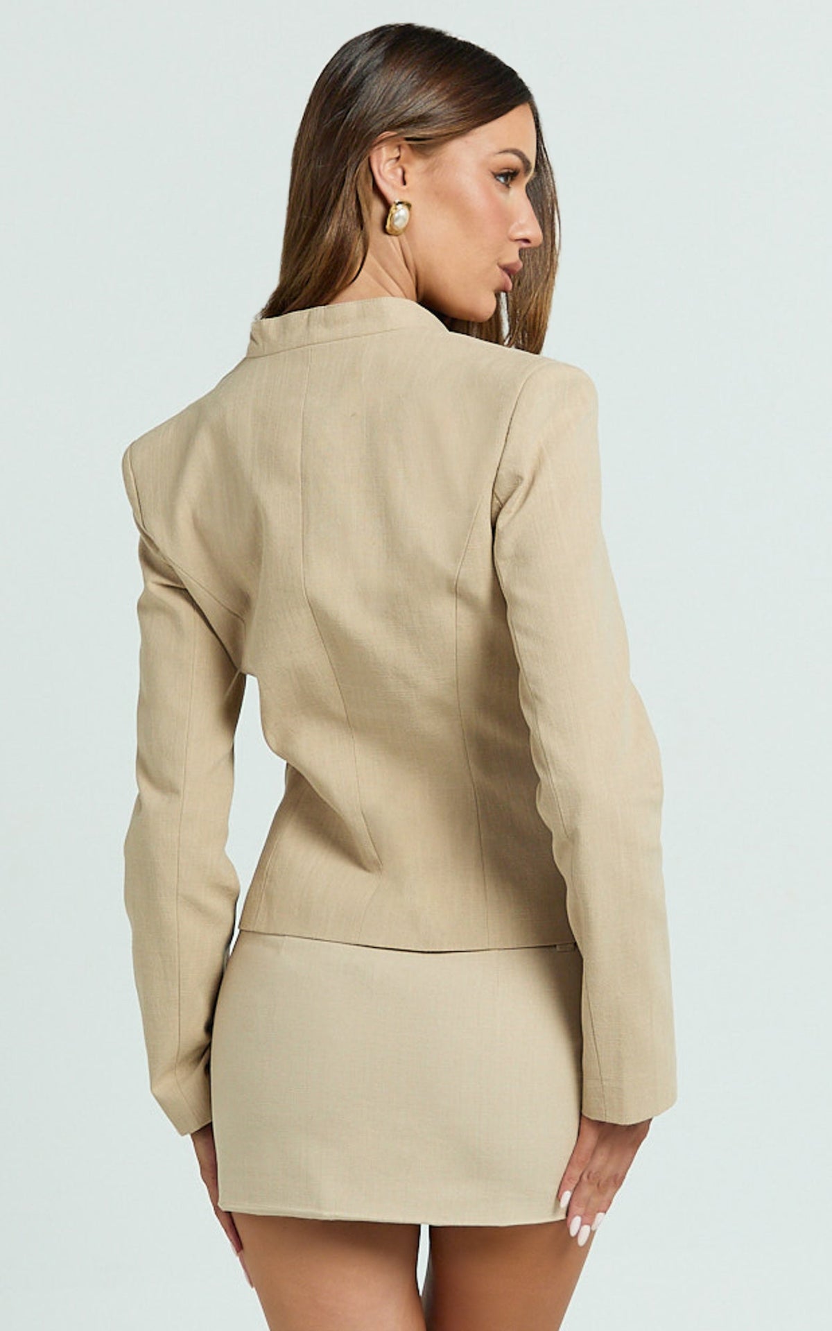 Lioness - Leo Mini Skirt in Deep Wheat