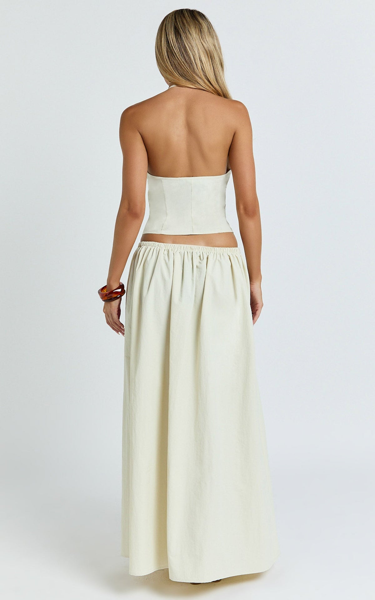 Lioness - Sweet Escape Maxi Skirt in Oyster