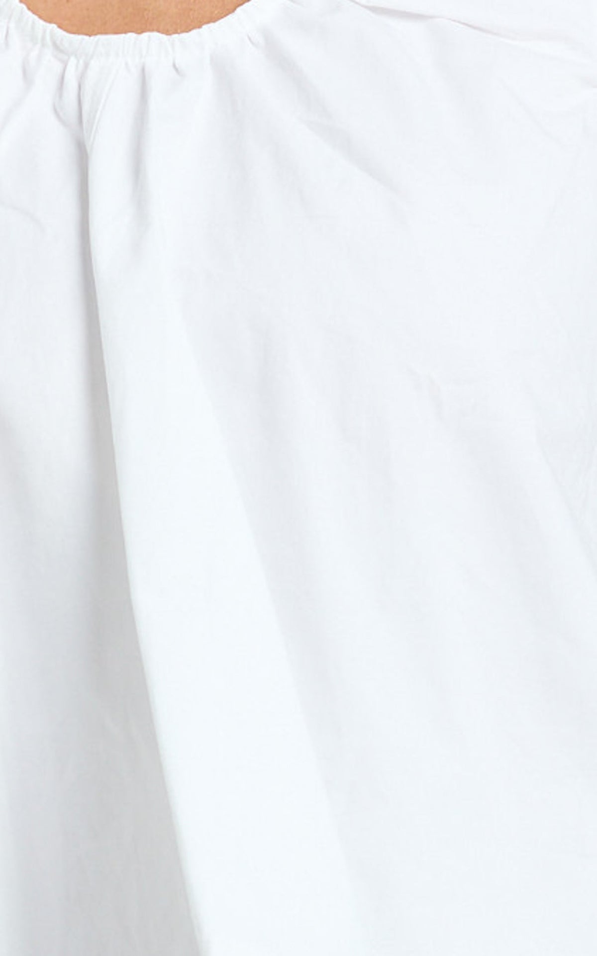 Ruby Two Piece Sets - Cotton Shell Top and Short Set in White