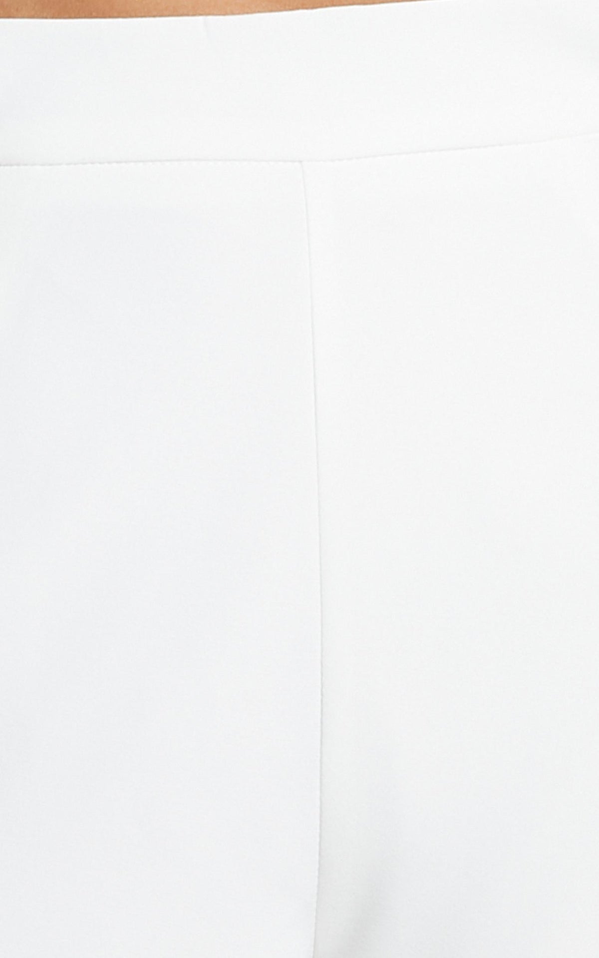 Along The Ride Mini Shorts - Tailored Shorts in White